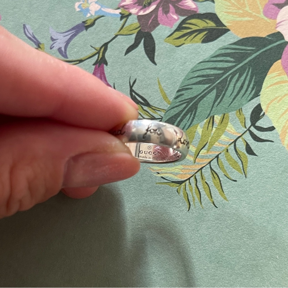 GUCCI BLIND FOR LOVE RING - Picture 5 of 14